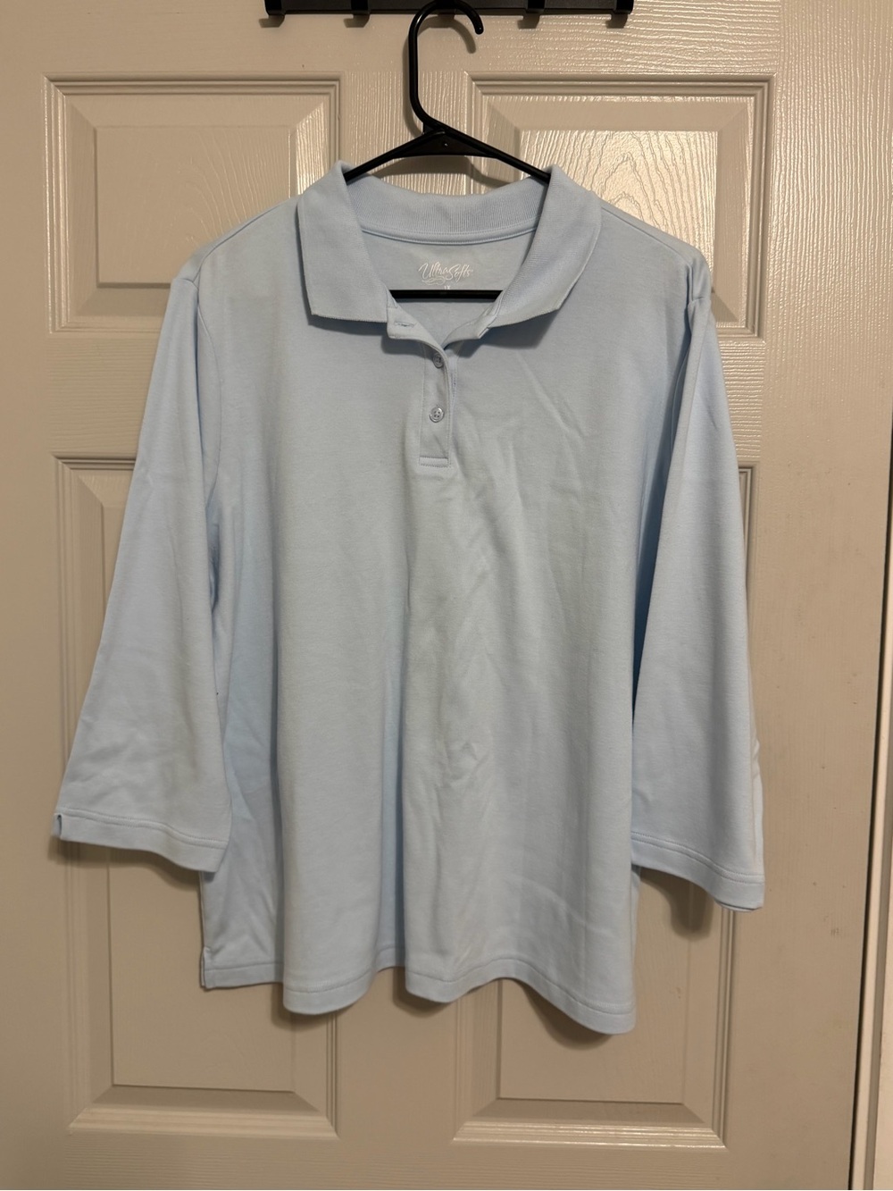Ultra asofts Light Blue women's Polo Shirt